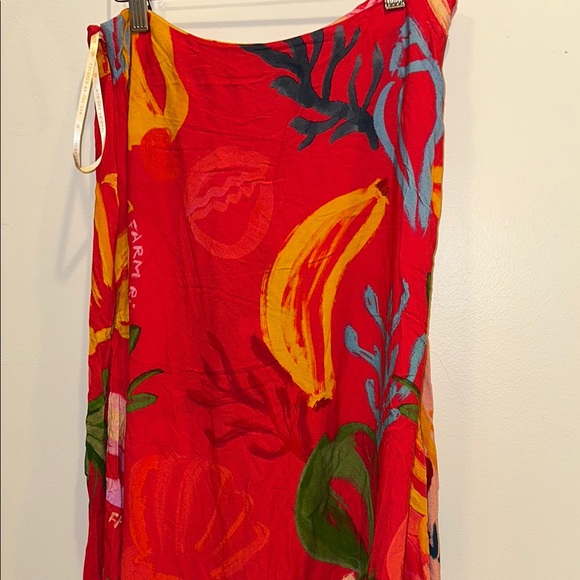 Farm Rio New with Tag Floral Red and Pink Women's Skirt Medium - Picture 8 of 12